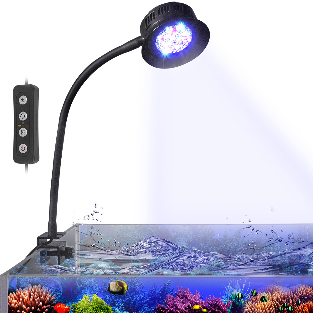 Marine Aquarium Timing - 30W Aquarium LED-riflicht Dimbare verlichting Marine