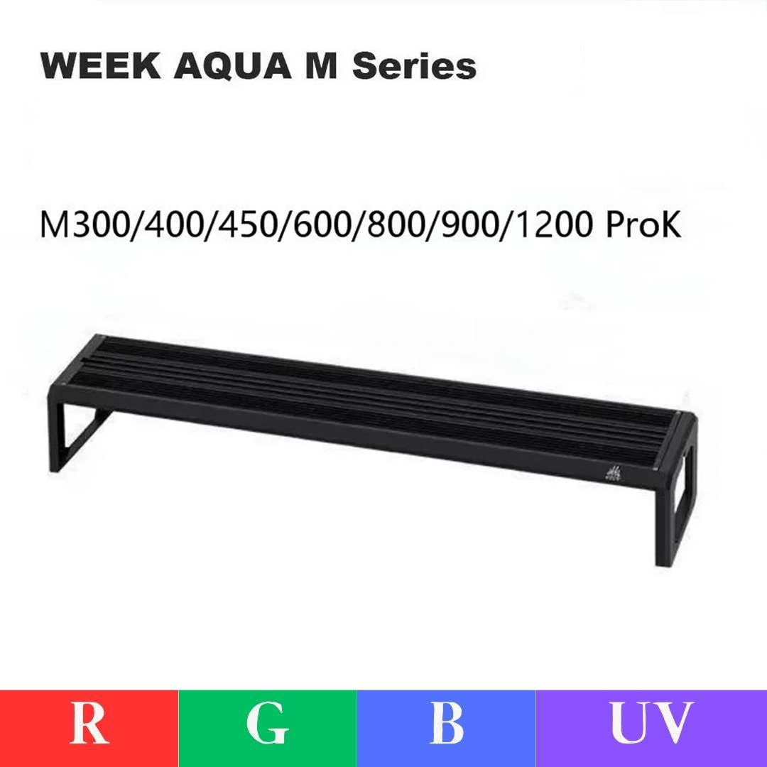 Marine Aquarium Uv - WEEK AQUA M300/M400/M450Pro Ver.3 RGB+UV Plantengroei
