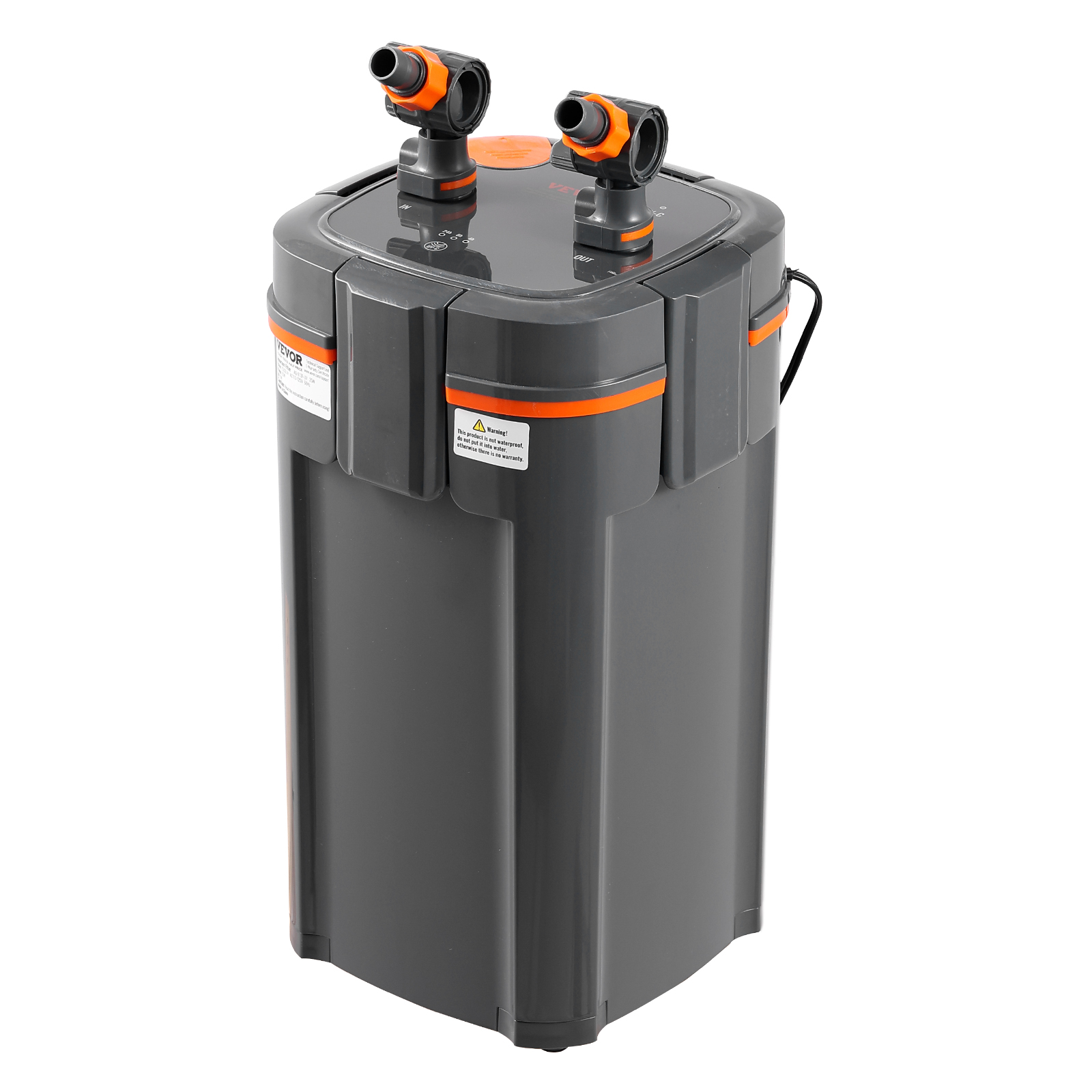Marine Aquarium Uv - SucceBuy Aquariumfilter 264GPH 3-traps busfilter Ultrastil