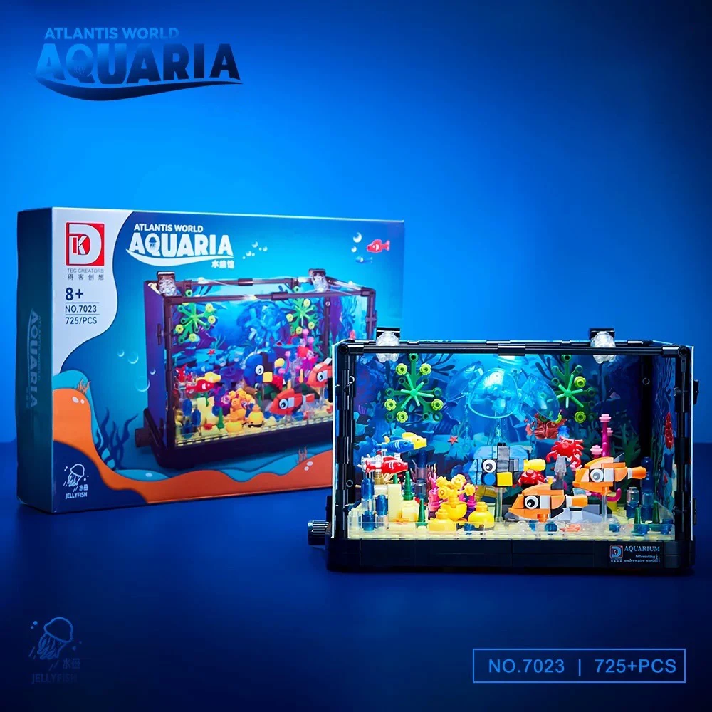 Ideeën Serie Aquarium Zeediere - Marine Aquarium Cube recensie en prijs